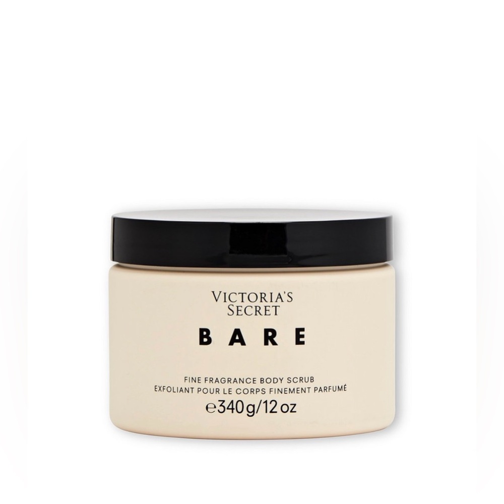 Victoria's Secret Cream and Black Exfoliant Scrub